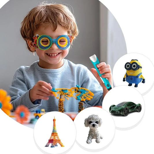 LÁPIZ MAGICO 3D + 3 FILAMENTOS