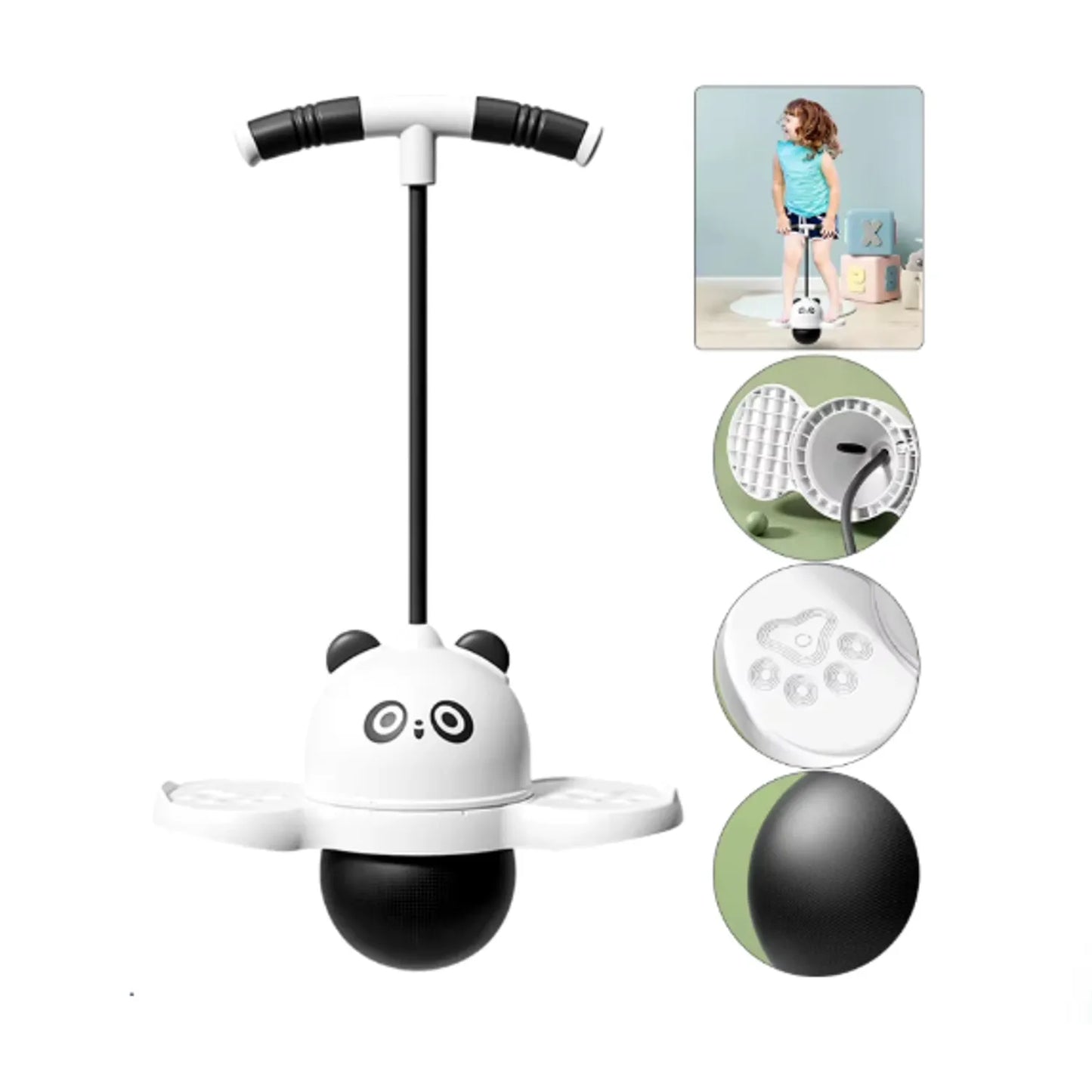 PELOTA DE REBOTE CON LUCES LED